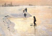 Emile Claus - Skaters